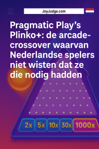 Pragmatic Play’s Plinko+: de arcade-crossover waarvan Nederlandse spelers niet wisten dat ze die nodig hadden