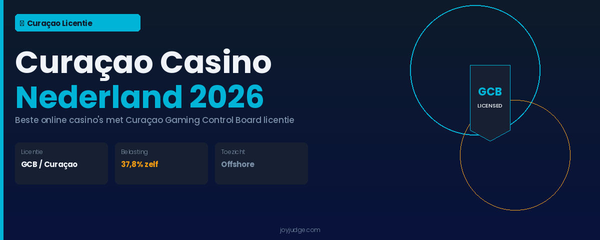 curaçao casino nederland – beste online casino's met gcb licentie 2026